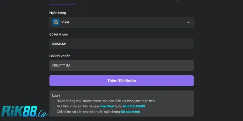 Quy định cần nắm khi rút tiền mặt